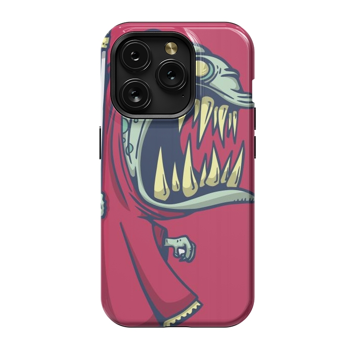 iPhone 15 Pro StrongFit Death monster by Manuvila