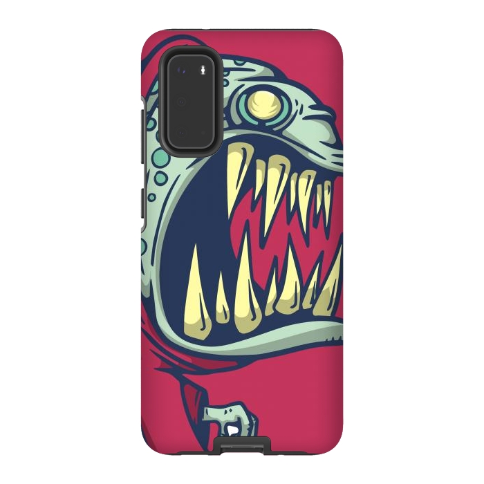 Galaxy S20 StrongFit Death monster by Manuvila