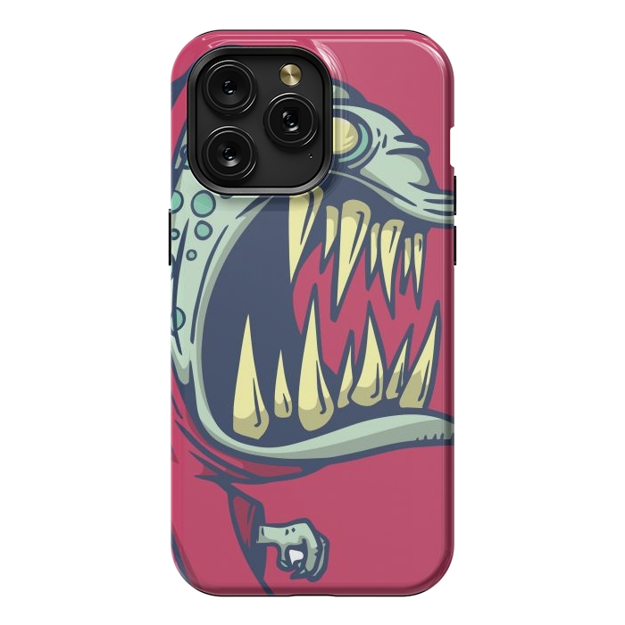 iPhone 15 Pro Max StrongFit Death monster by Manuvila