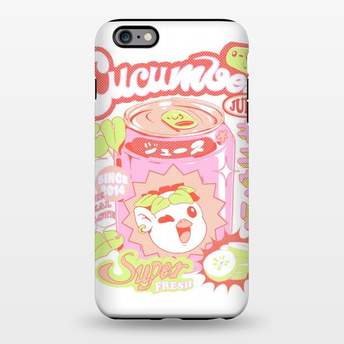 iPhone 6/6s plus StrongFit Cucumber Juice by Ilustrata
