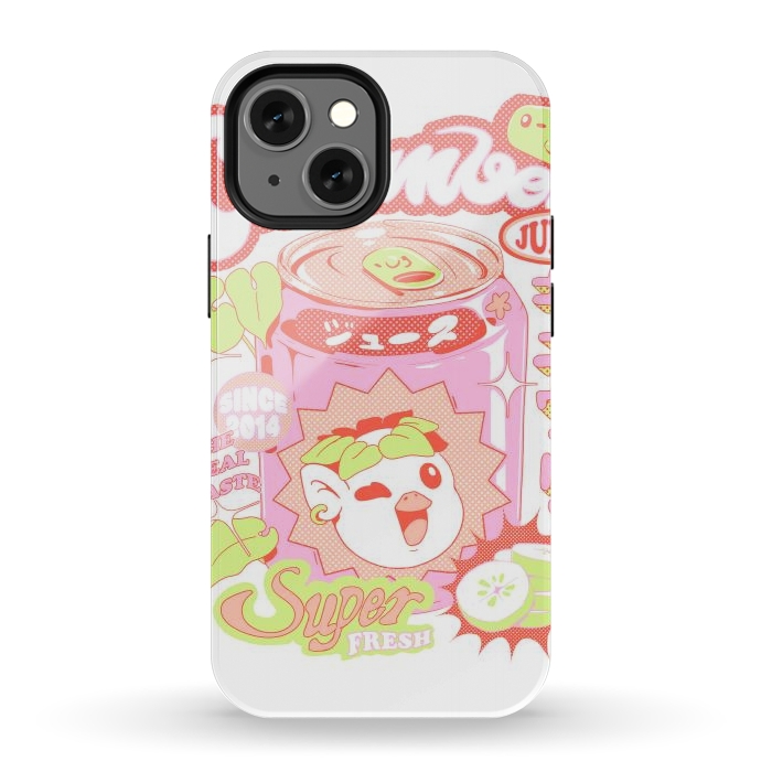 iPhone 13 mini StrongFit Cucumber Juice by Ilustrata