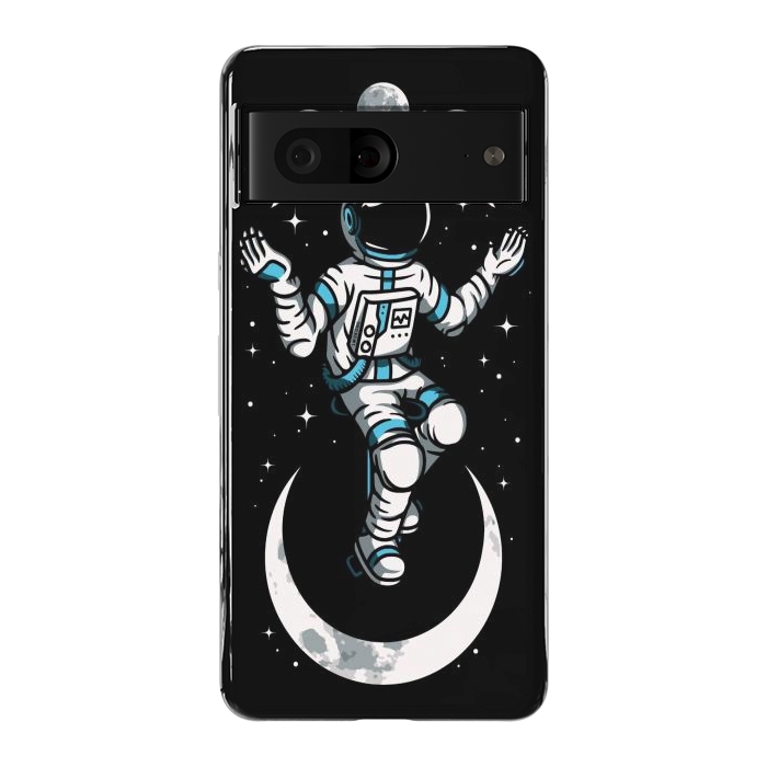 Pixel 7 StrongFit Moono Cycle Astronaut by LM2Kone