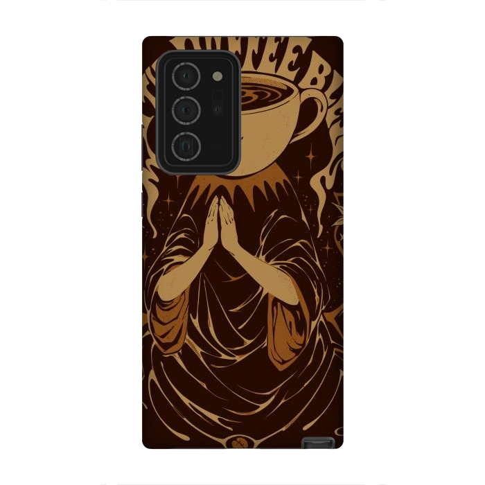 Galaxy Note 20 Ultra StrongFit May the Coffee Bless You by Ilustrata