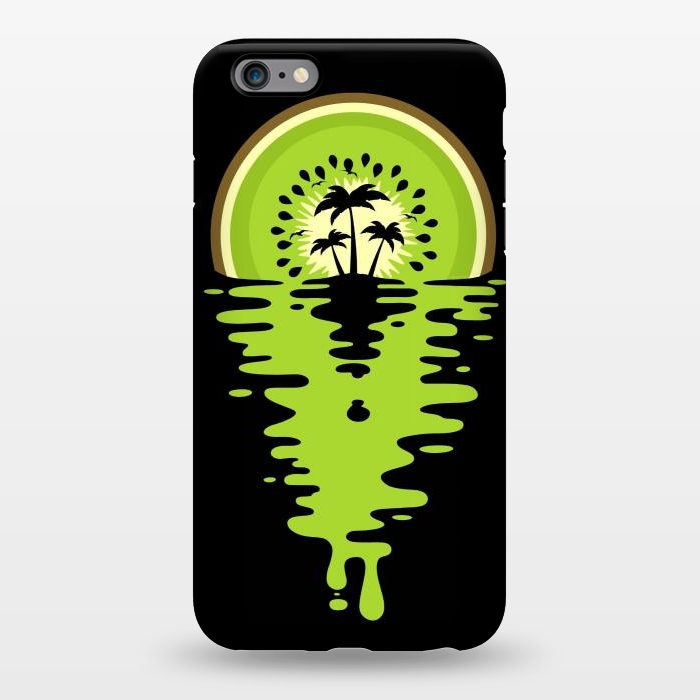 iPhone 6/6s plus StrongFit Sunset Kiwi Vaporwave by LM2Kone