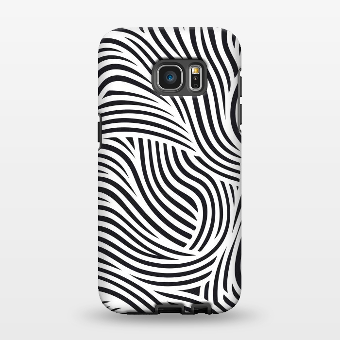 Galaxy S7 EDGE StrongFit Zebra Chic by JohnnyVillas