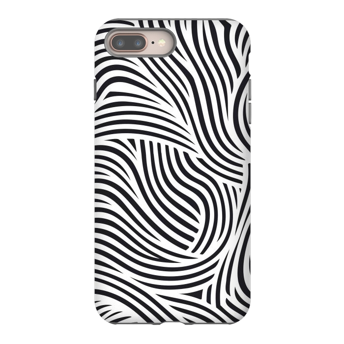 iPhone 8 plus StrongFit Zebra Chic by JohnnyVillas