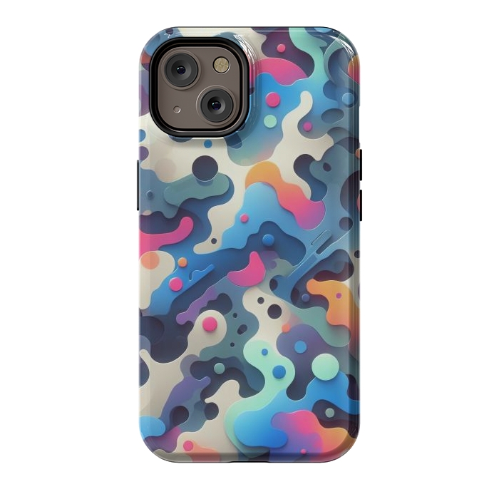 iPhone 14 StrongFit Plastic 3D Camo by JohnnyVillas