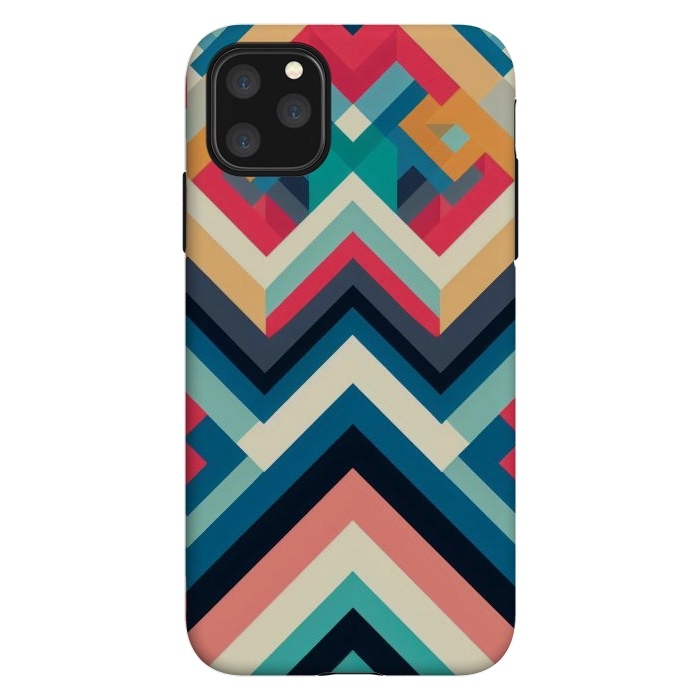 iPhone 11 Pro Max StrongFit Culture Chevron by JohnnyVillas