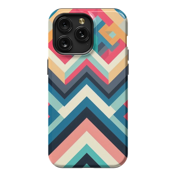 iPhone 15 Pro Max StrongFit Culture Chevron by JohnnyVillas