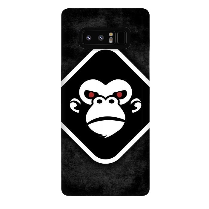Galaxy Note 8 StrongFit Monkey logo by Manuvila