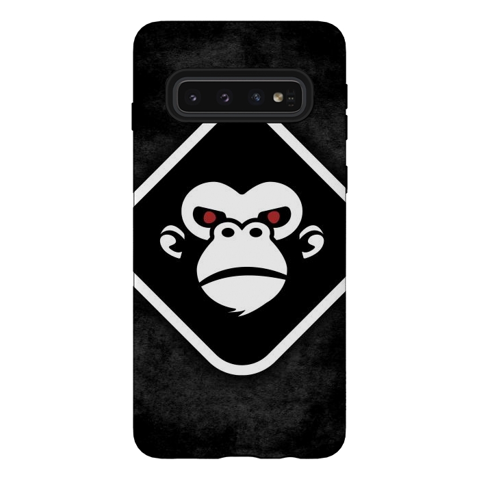 Galaxy S10 StrongFit Monkey logo by Manuvila