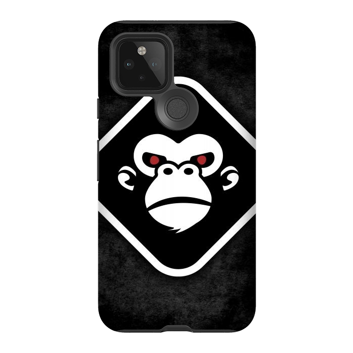 Pixel 5 StrongFit Monkey logo by Manuvila