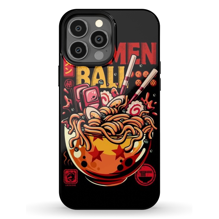 iPhone 13 Pro Max StrongFit Super Ramen Ball by LM2Kone