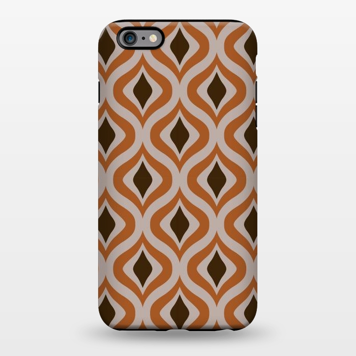 iPhone 6/6s plus StrongFit 70s Orange Wallpaper by JohnnyVillas