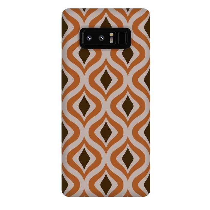 Galaxy Note 8 StrongFit 70s Orange Wallpaper by JohnnyVillas