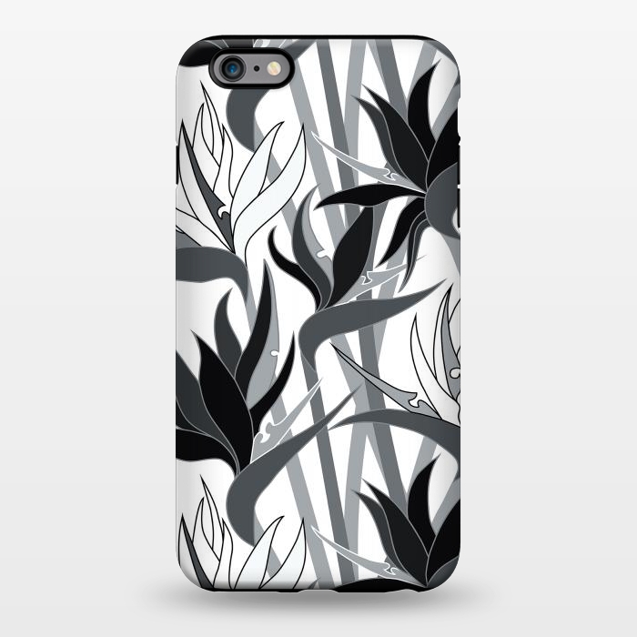 iPhone 6/6s plus StrongFit Seamless Floral Pattern Plant Strelitzia G613 by Medusa GraphicArt