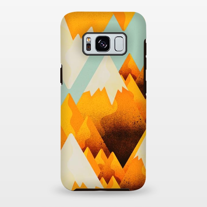Galaxy S8 plus StrongFit Yellow sand peaks by Steve Wade (Swade)
