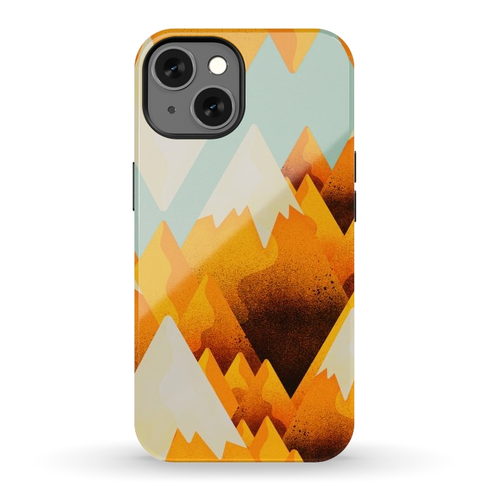 iPhone 13 StrongFit Yellow sand peaks by Steve Wade (Swade)