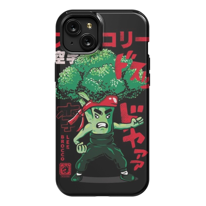 iPhone 15 Plus StrongFit Brocco Lee Karate by LM2Kone
