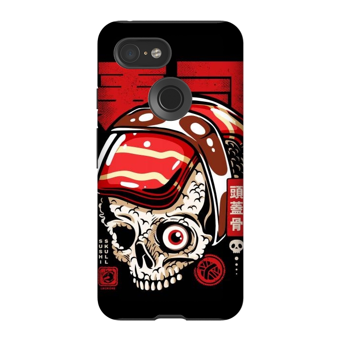 Pixel 3 StrongFit Skull Sushi by LM2Kone