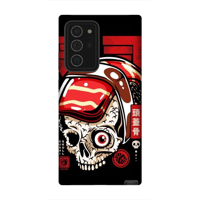 Galaxy Note 20 Ultra StrongFit Skull Sushi by LM2Kone
