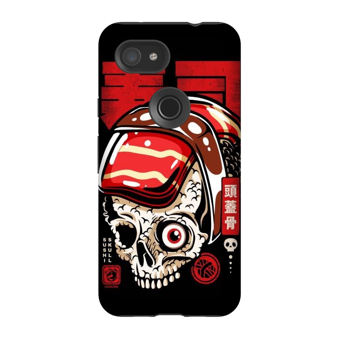 Pixel 3A StrongFit Skull Sushi by LM2Kone