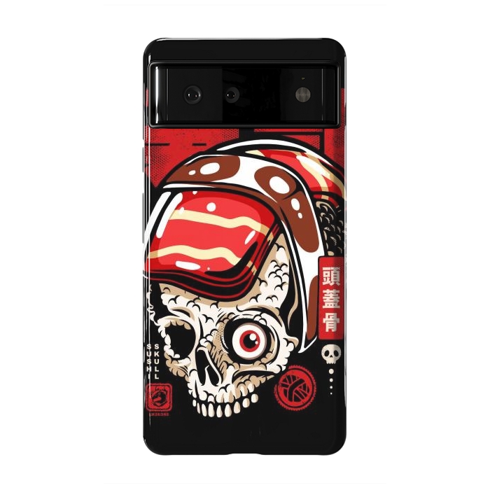 Pixel 6 StrongFit Skull Sushi by LM2Kone