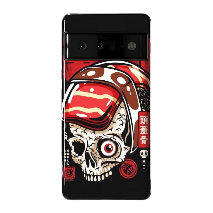 Pixel 6 Pro StrongFit Skull Sushi by LM2Kone
