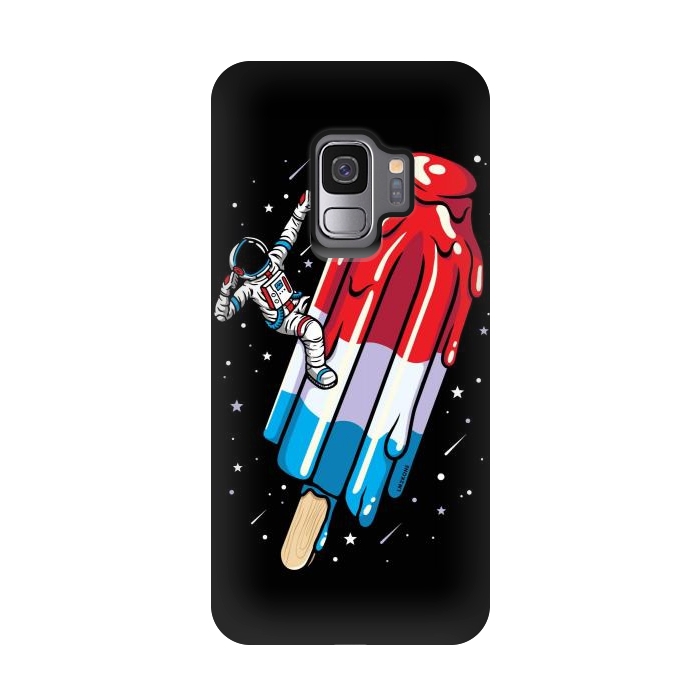 Galaxy S9 StrongFit USA Popsicle Astronaut by LM2Kone