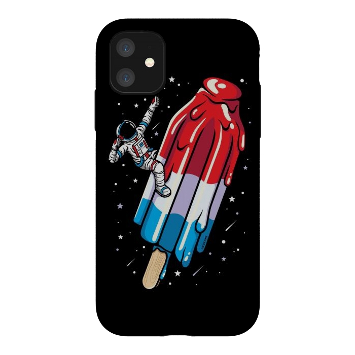 iPhone 11 StrongFit USA Popsicle Astronaut by LM2Kone