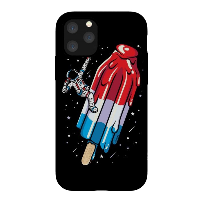 iPhone 11 Pro StrongFit USA Popsicle Astronaut by LM2Kone