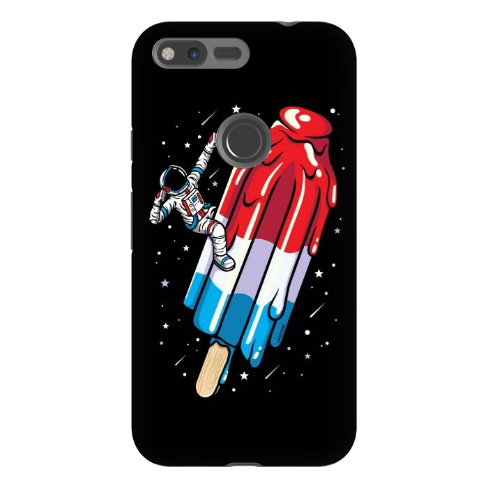 Pixel XL StrongFit USA Popsicle Astronaut by LM2Kone