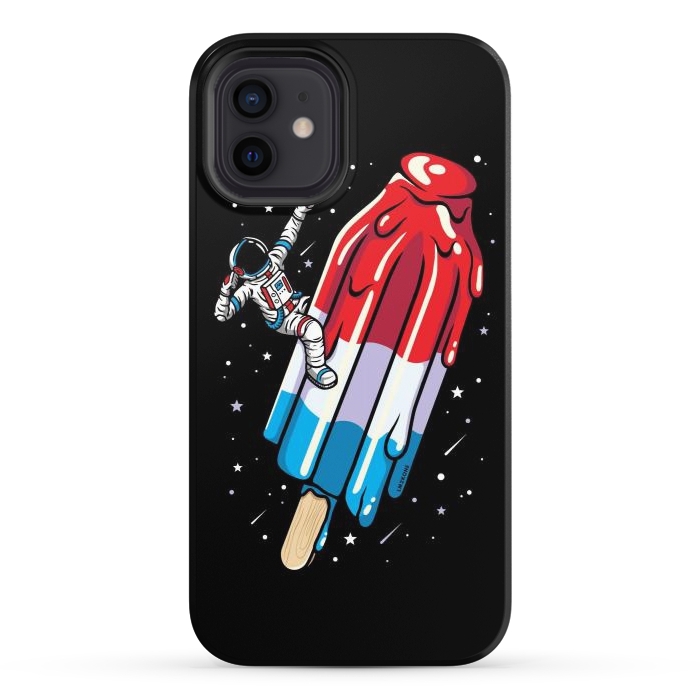 iPhone 12 StrongFit USA Popsicle Astronaut by LM2Kone