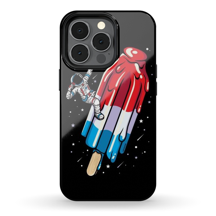 iPhone 13 pro StrongFit USA Popsicle Astronaut by LM2Kone