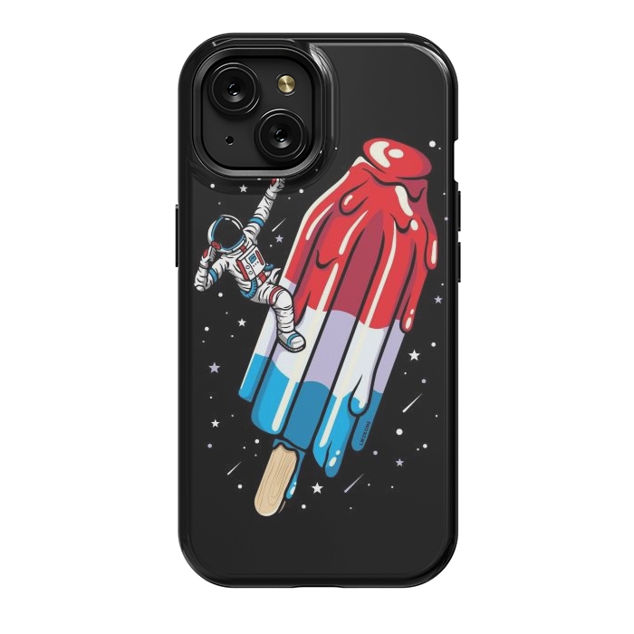 iPhone 15 StrongFit USA Popsicle Astronaut by LM2Kone