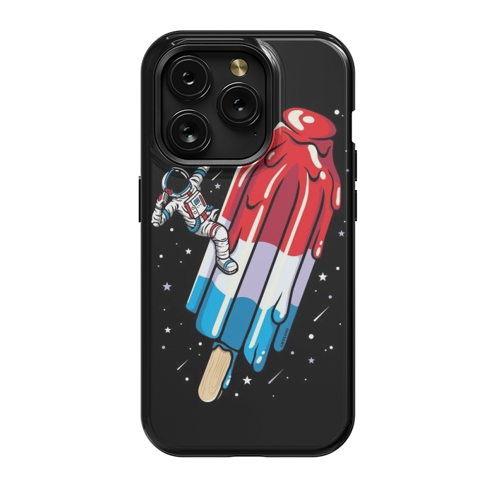 iPhone 15 Pro StrongFit USA Popsicle Astronaut by LM2Kone