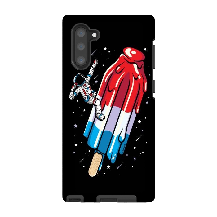 Galaxy Note 10 StrongFit USA Popsicle Astronaut by LM2Kone