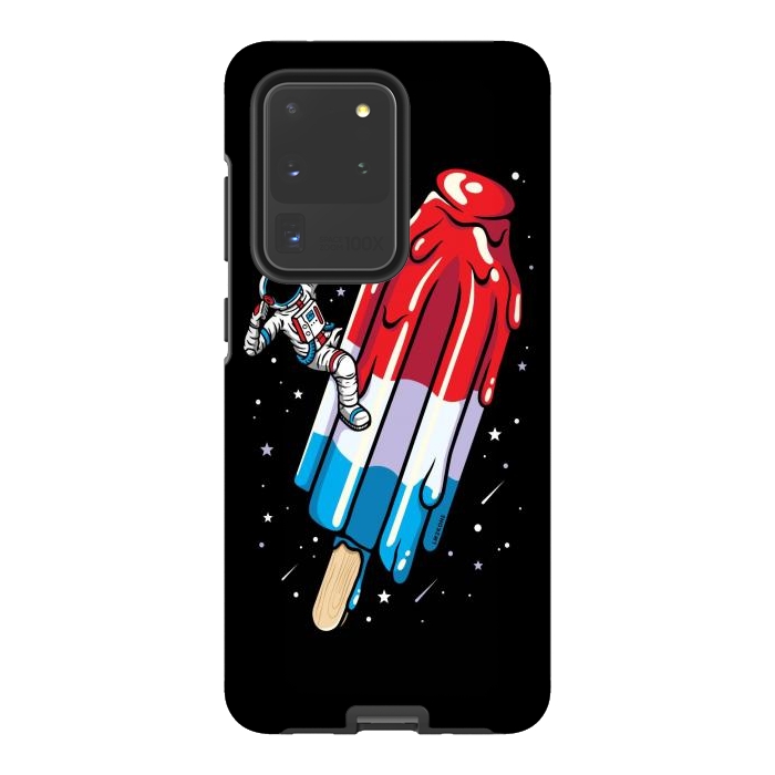 Galaxy S20 Ultra StrongFit USA Popsicle Astronaut by LM2Kone