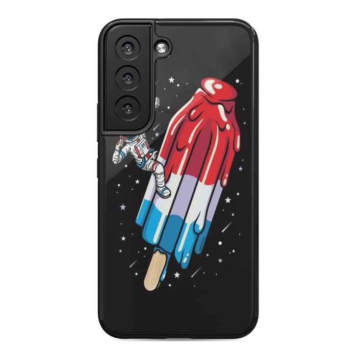 Galaxy S22 StrongFit USA Popsicle Astronaut by LM2Kone