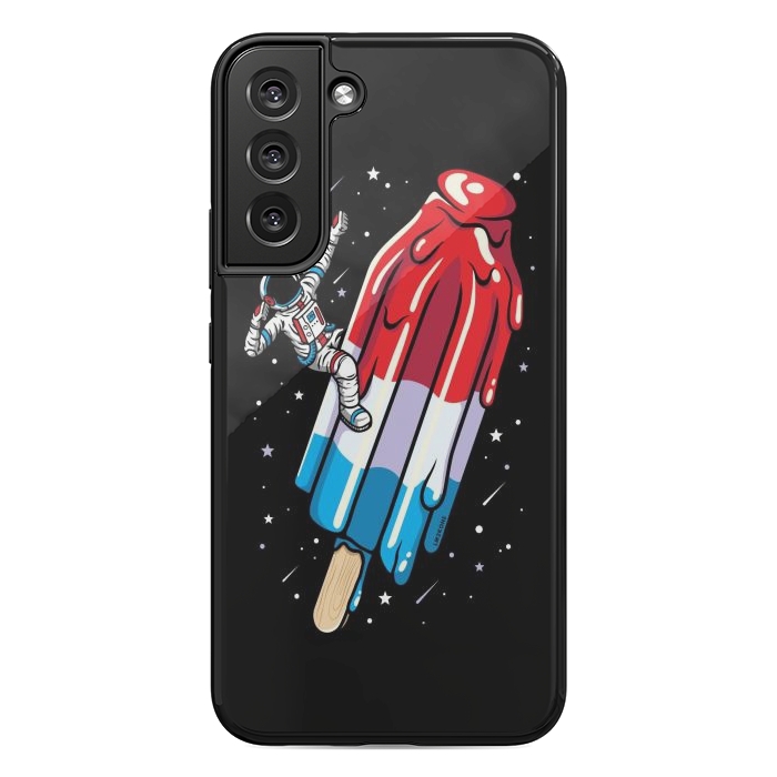 Galaxy S22 plus StrongFit USA Popsicle Astronaut by LM2Kone