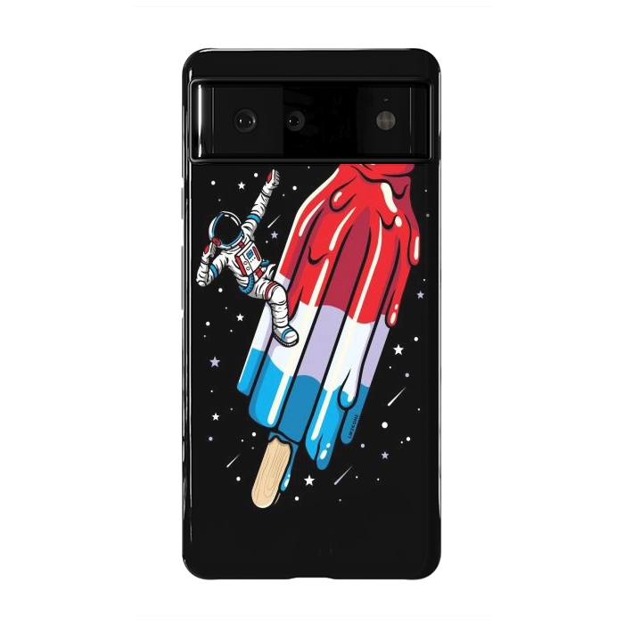 Pixel 6 StrongFit USA Popsicle Astronaut by LM2Kone