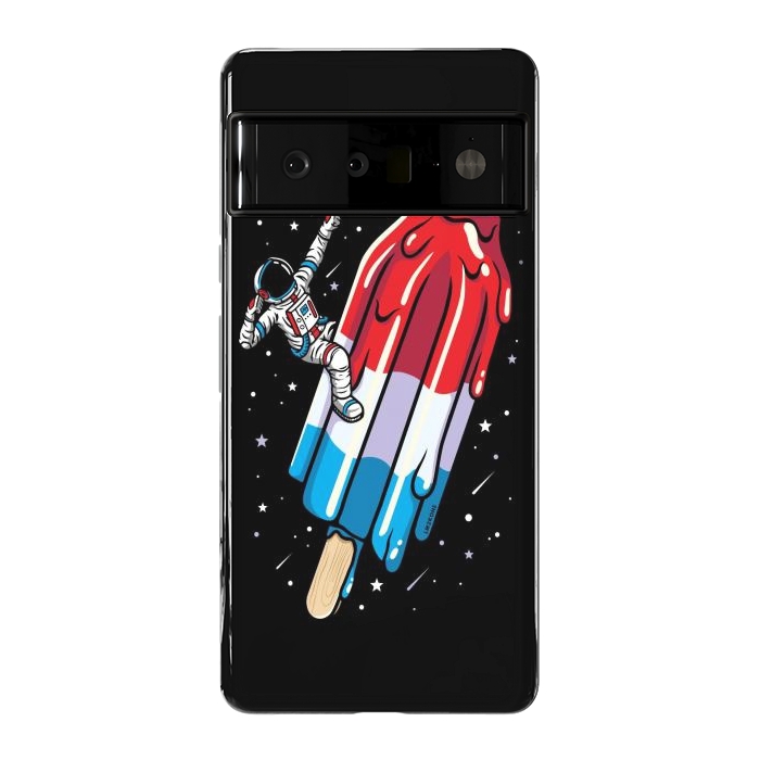 Pixel 6 Pro StrongFit USA Popsicle Astronaut by LM2Kone