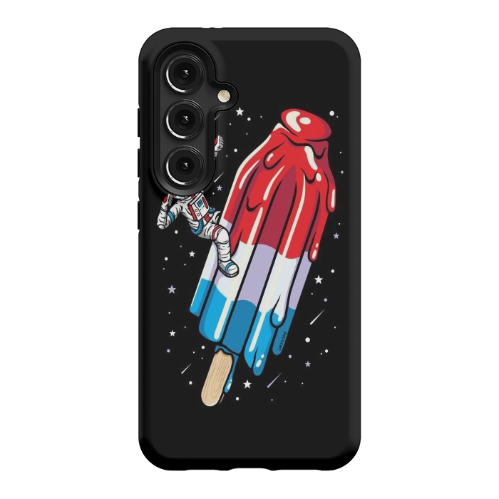 Galaxy S24 StrongFit USA Popsicle Astronaut by LM2Kone