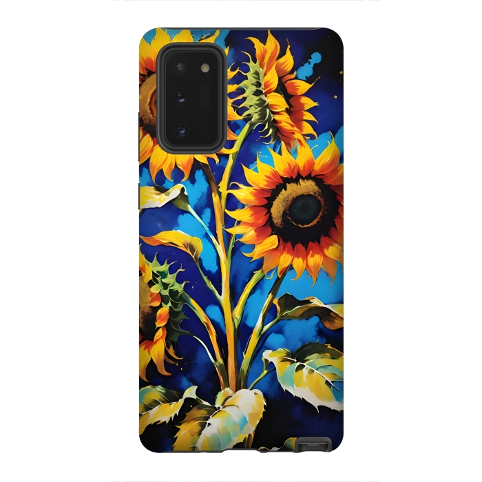Galaxy Note 20 StrongFit Sunflowers 3 by Winston