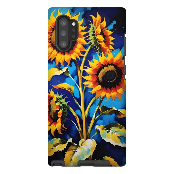 Galaxy Note 10 plus StrongFit Sunflowers 3 by Winston