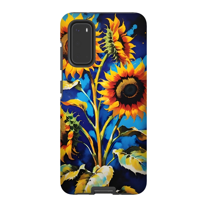 Galaxy S20 StrongFit Sunflowers 3 by Winston