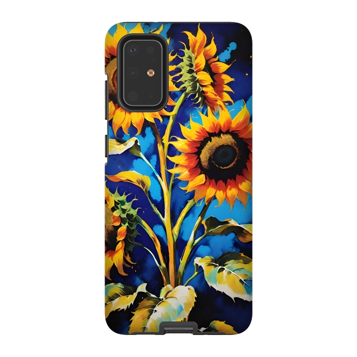 Galaxy S20 Plus StrongFit Sunflowers 3 by Winston