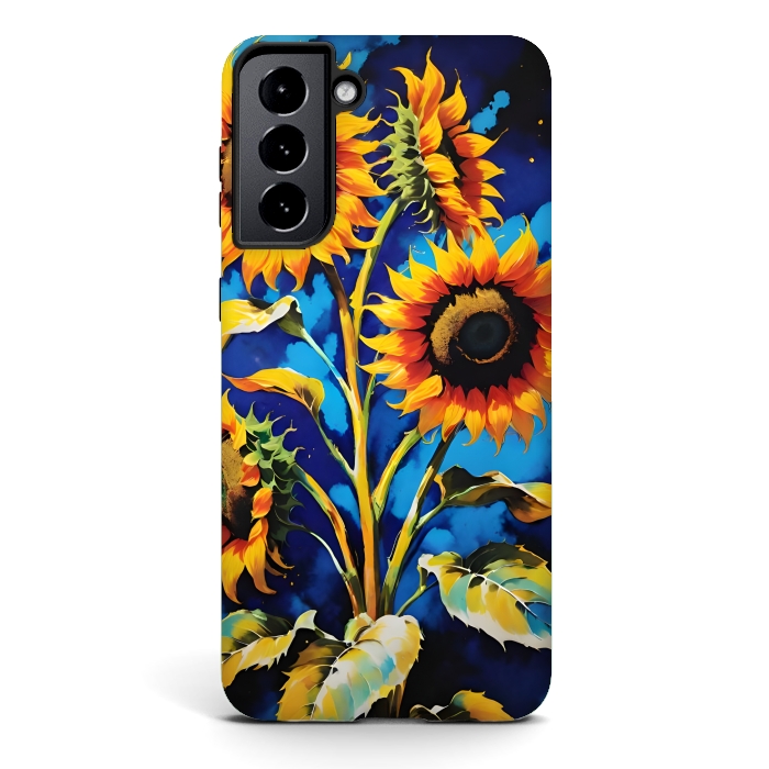 Galaxy S21 StrongFit Sunflowers 3 by Winston
