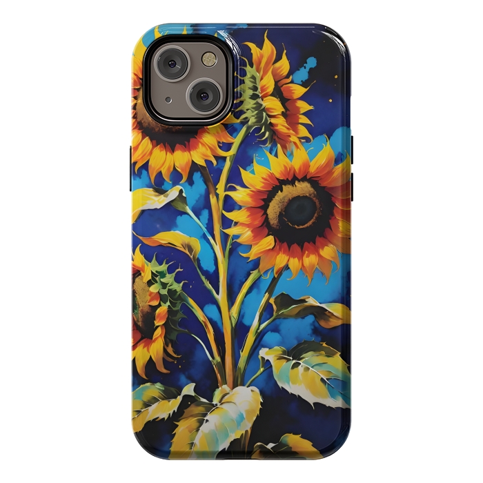 iPhone 14 Plus StrongFit Sunflowers 3 by Winston