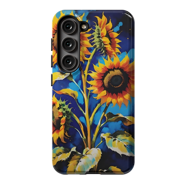 Galaxy S23 StrongFit Sunflowers 3 by Winston